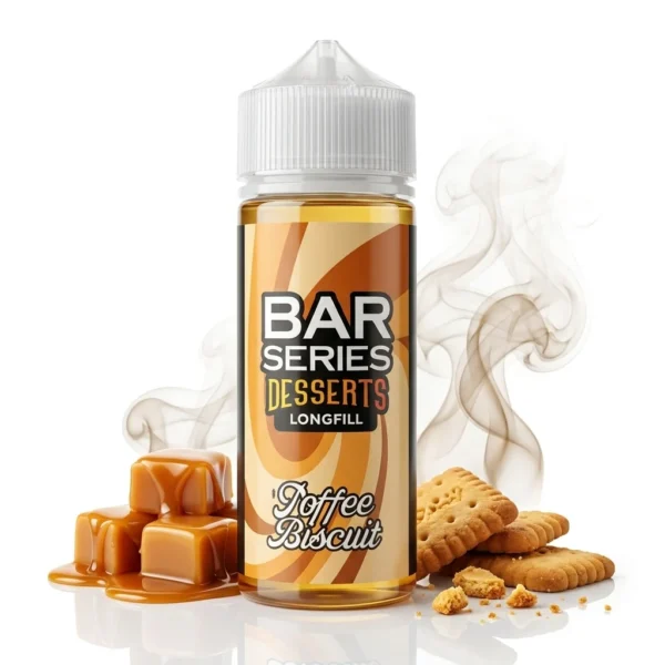 Bar Series Toffee Biscuit Flavor Shot 10mL/120mL
