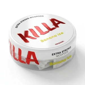 Killa Banana Ice Extra Strong Nicotine Pouches 16mg/g (20 Σακουλάκια)