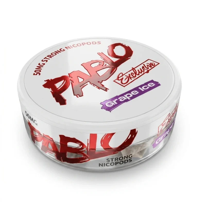Pablo Exclusive Grape Ice Nicotine Pouches 50mg/g