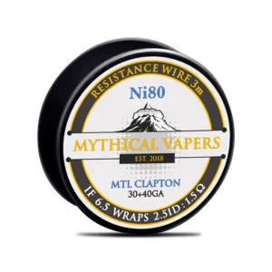 Mythical Vapers  MTL Clapton 30+40GA Ni80 3m