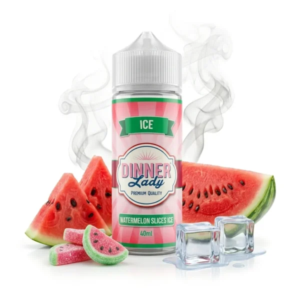 Dinner Lady Watermelon Slices Ice Flavor Shot 40ml/120ml