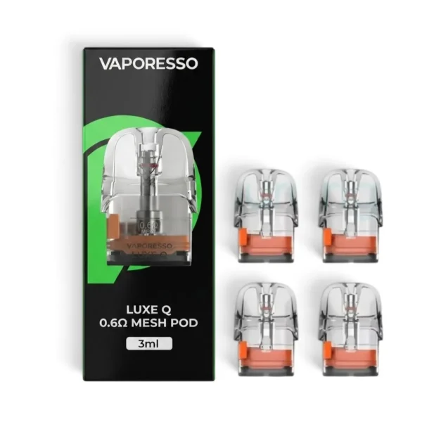 Vaporesso Luxe Q Mesh Pod 0.6/0.8/1.0&Omega; 3ml (1&Tau;&mu;&chi;)