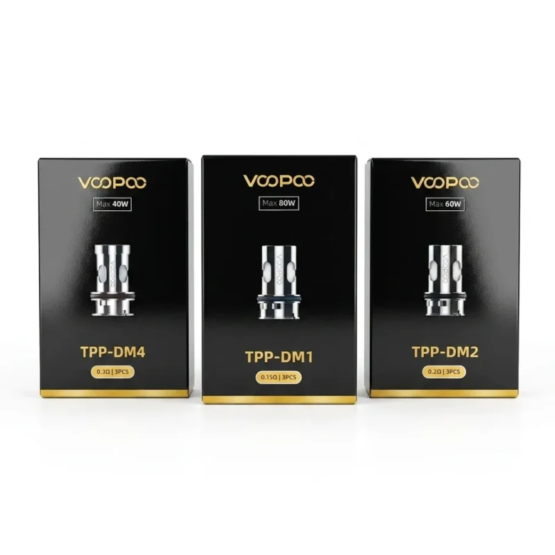 Voopoo TPP Coils (DM1 0.15&Omega; / DM2 0.2&Omega; / DM4 0.3&Omega;) - 1&Tau;&mu;&chi;
