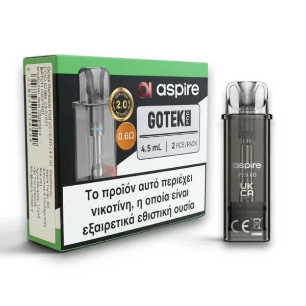 Aspire Gotek Pod Cartridge V2 4.5ml
