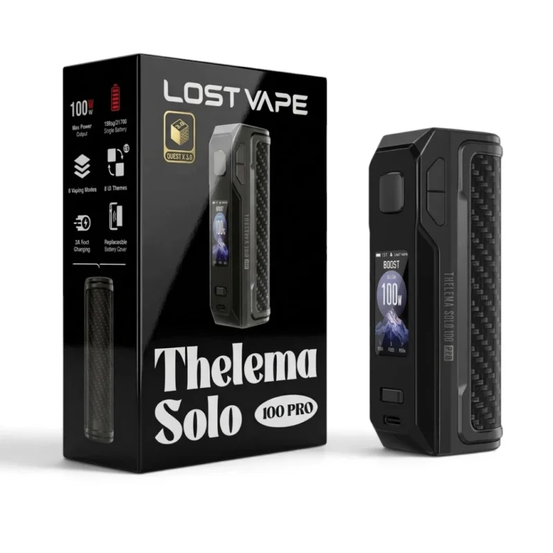 Lost Vape Thelema Solo 100 Pro Box Mod