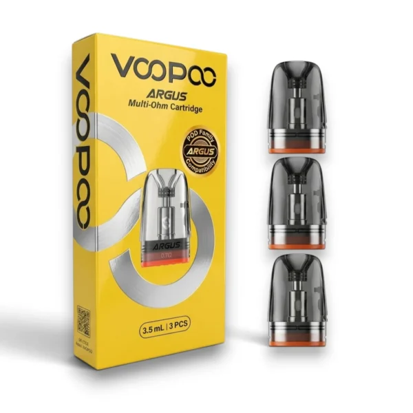 VooPoo Argus Multi-Ohm Cartridge 3.5ml (1 &Tau;&mu;&chi;)