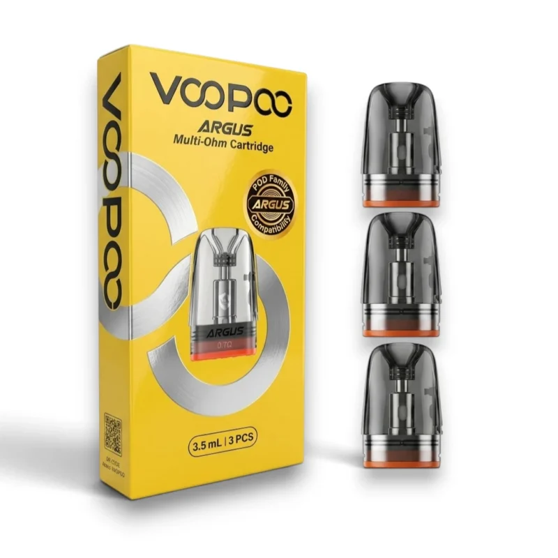 VooPoo Argus Multi-Ohm Cartridge 3.5ml (1 &Tau;&mu;&chi;)