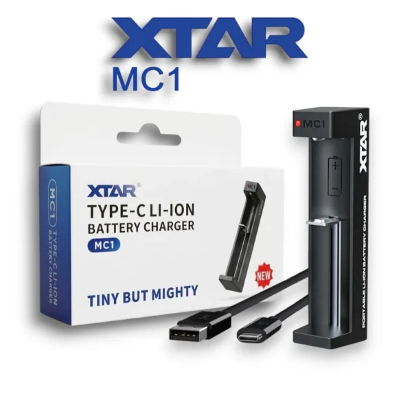 Xtar Battery Charger MC1 V2 Type C Li-Ion