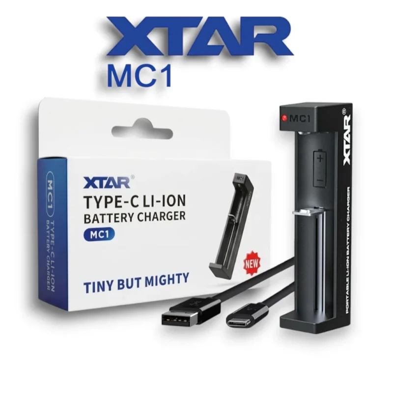 Xtar Battery Charger MC1 Type C Li-Ion