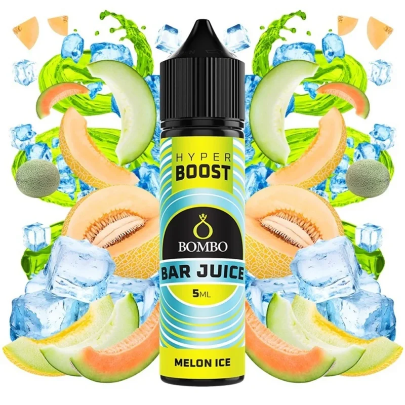 Bombo Bar Juice Hyper Boost Melon Ice Flavor Shot 5ml/60ml