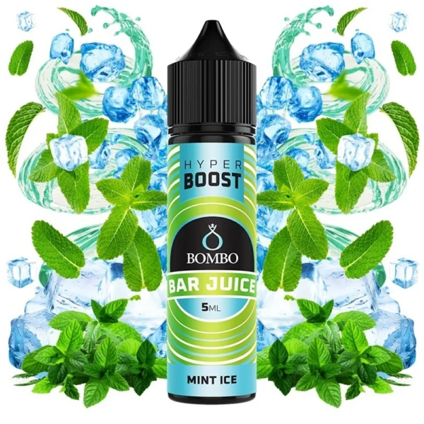 Bombo Bar Juice Hyper Boost Mint Ice Flavor Shot 5ml/60ml