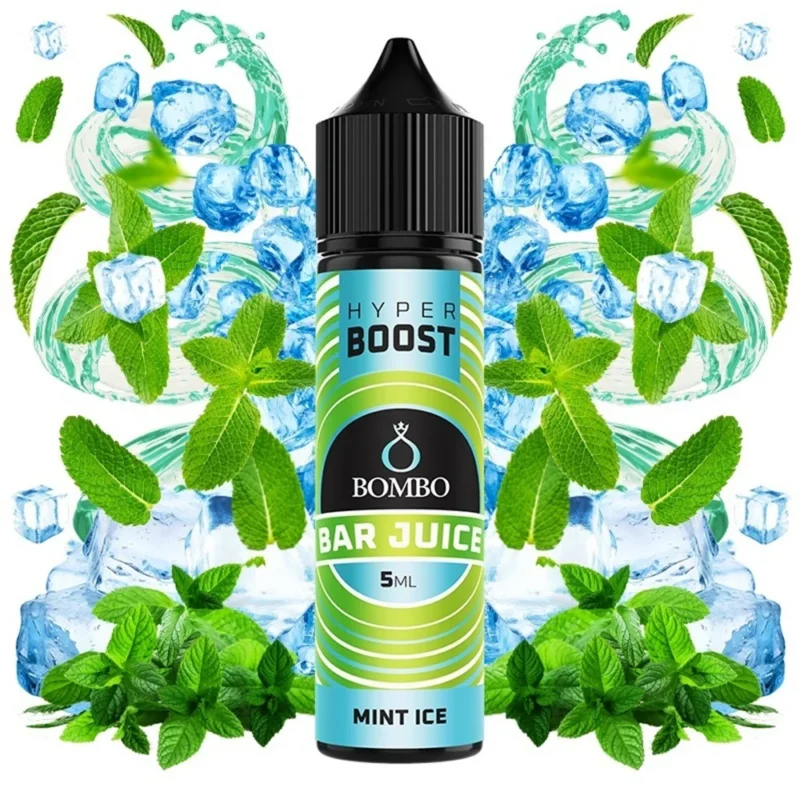Bombo Bar Juice Hyper Boost Mint Ice Flavor Shot 5ml/60ml