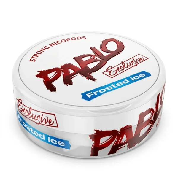 Pablo Exclusive Frosted Ice Nicotine Pouches 16mg/g