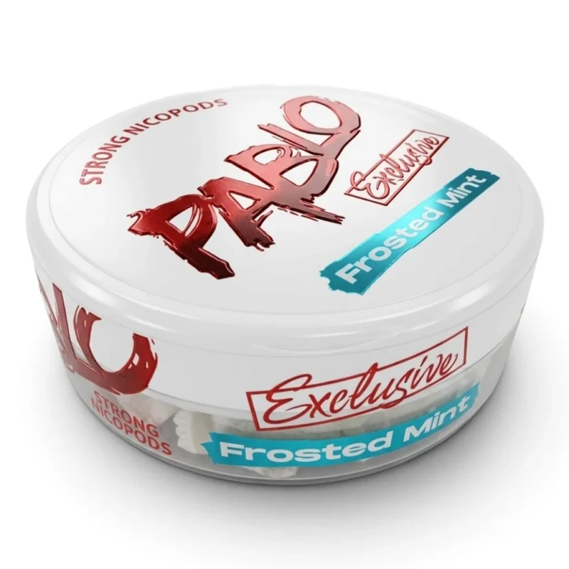 Pablo Exclusive Frosted Mint Nicotine Pouches 16mg/g