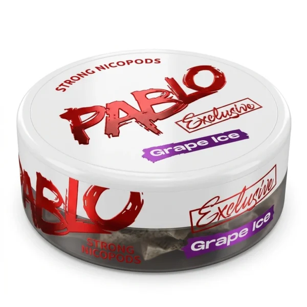 Pablo Exclusive Grape Ice Nicotine Pouches 16mg/g
