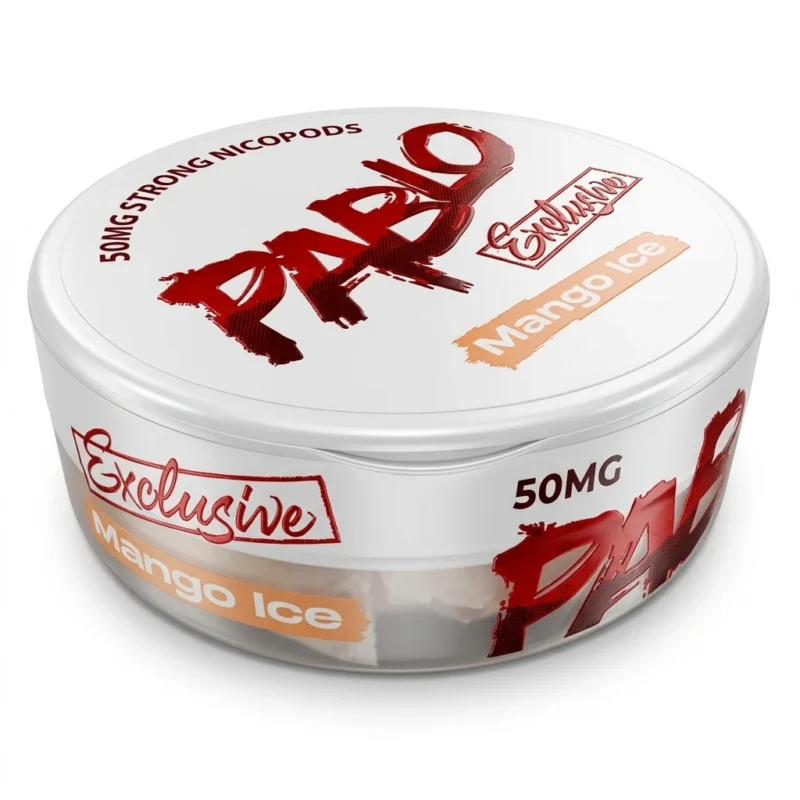 Pablo Exclusive Mango Ice Nicotine Pouches 50mg/g