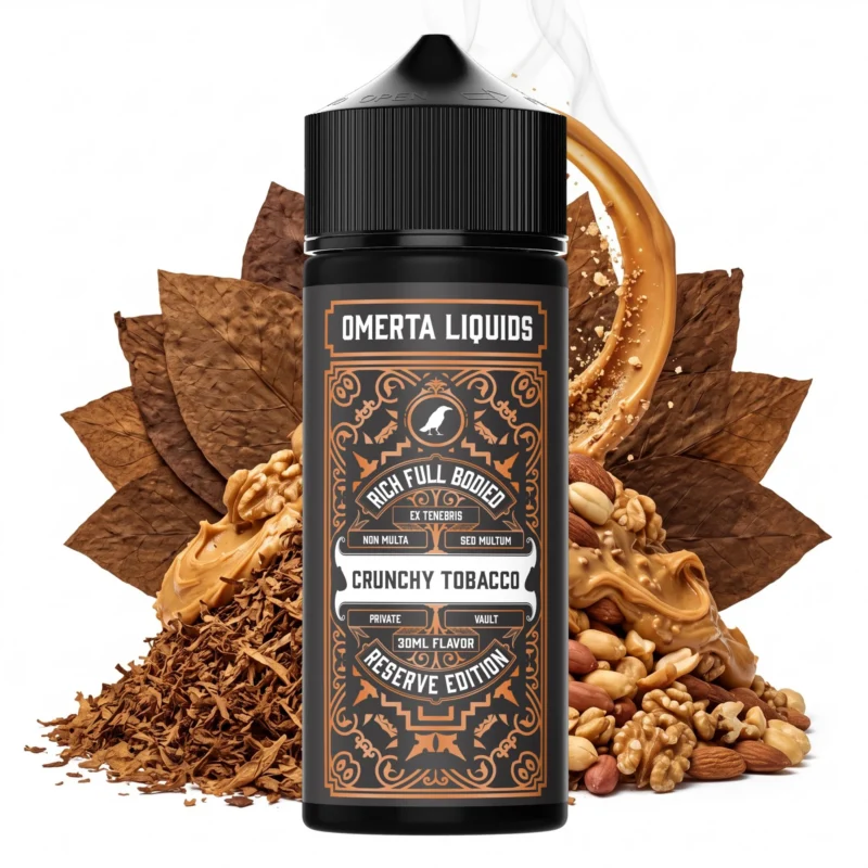 Omerta Reserve Crunchy Tobacco Flavor Shot 30ml/120ml
