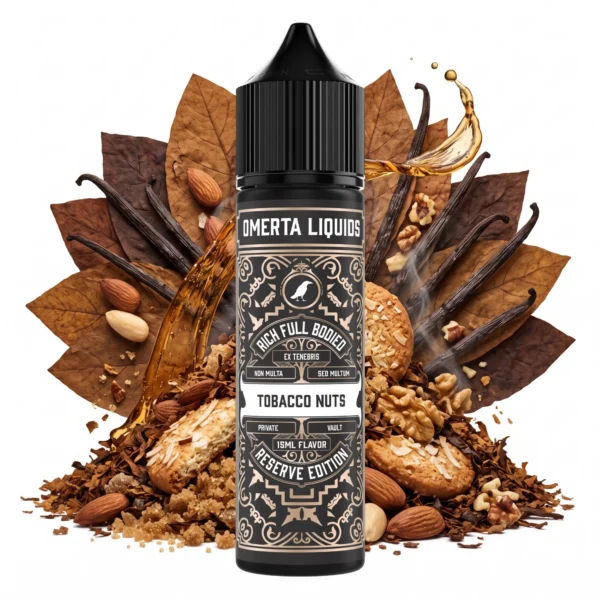 Omerta Reserve Tobacco Nuts Flavor Shot 15ml/60ml