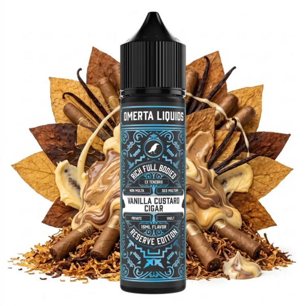 Omerta Reserve Vanilla Custard Cigar 15ml/60ml